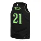 Maglia New Orleans Pelicans Yves Missi City Edition 2025-26 Swingman Nero - Uomo