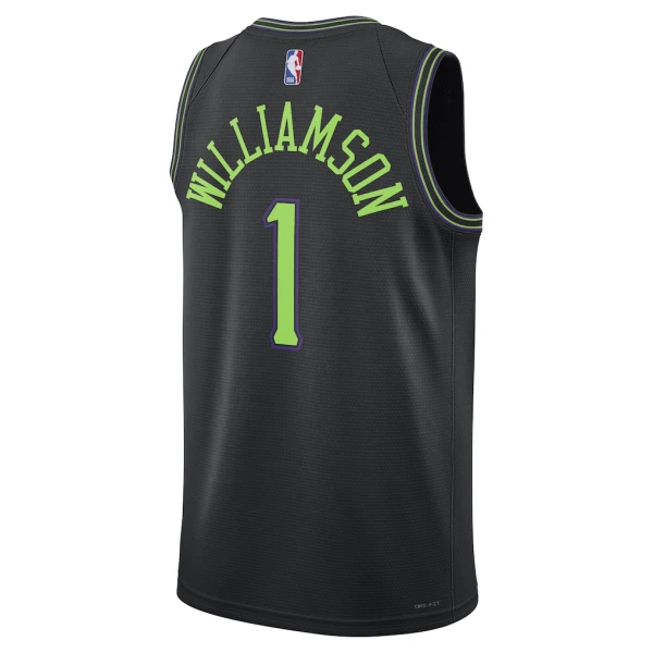 Maglia New Orleans Pelicans Zion Williamson City Edition 2025-26 Swingman Nero - Uomo