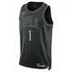 Maglia New Orleans Pelicans Zion Williamson City Edition 2025-26 Swingman Nero - Uomo
