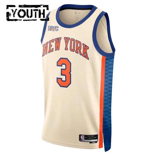 Maglia New York Knicks Josh Hart City Edition 2025-26 Swingman Bianco - Bambino