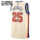 Maglia New York Knicks Mikal Bridges City Edition 2025-26 Swingman Bianco - Bambino