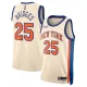 Maglia New York Knicks Mikal Bridges City Edition 2025-26 Swingman Bianco - Uomo