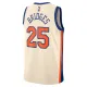 Maglia New York Knicks Mikal Bridges City Edition 2025-26 Swingman Bianco - Uomo
