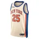 Maglia New York Knicks Mikal Bridges City Edition 2025-26 Swingman Bianco - Uomo