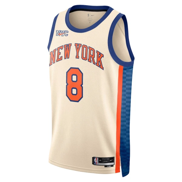 Maglia New York Knicks Og Anunoby City Edition 2025-26 Swingman Bianco - Uomo