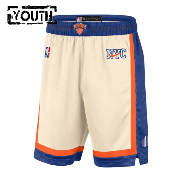 Pantaloncini New York Knicks City Edition 2025-26 Swingman - Bambino