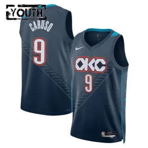 Maglia Oklahoma City Thunder Alex Caruso City Edition 2025-26 Swingman Nero - Bambino Maglia Oklahoma City Thunder Alex Caruso City Edition 2025-26 Swingman Nero - Bambino