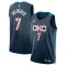 Maglia Oklahoma City Thunder Chet Holmgren City Edition 2025-26 Swingman Nero - Uomo