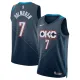 Maglia Oklahoma City Thunder Chet Holmgren City Edition 2025-26 Swingman Nero - Uomo