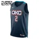 Maglia Oklahoma City Thunder Shai Gilgeous Alexander City Edition 2025-26 Swingman Nero - Bambino