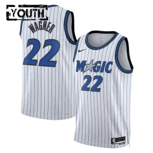 Maglia Orlando Magic Franz Wagner Association Edition 2025-26 Swingman Bianco - Bambino