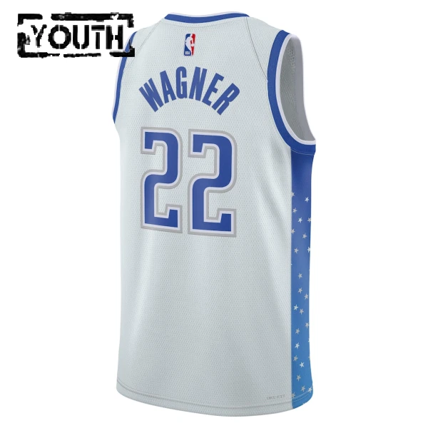 Maglia Orlando Magic Franz Wagner City Edition 2025-26 Swingman Bianco - Bambino
