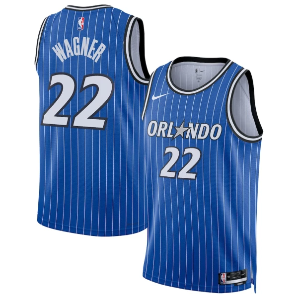 Maglia Orlando Magic Franz Wagner Icon Edition 2025-26 Swingman Blu - Uomo