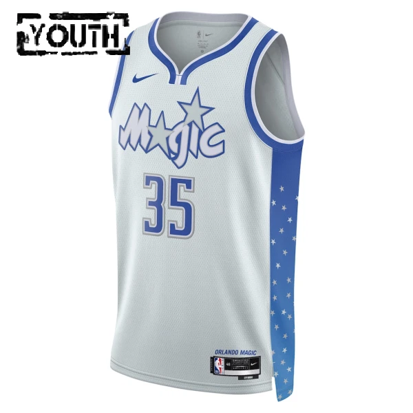 Maglia Orlando Magic Goga Bitadze City Edition 2025-26 Swingman Bianco - Bambino