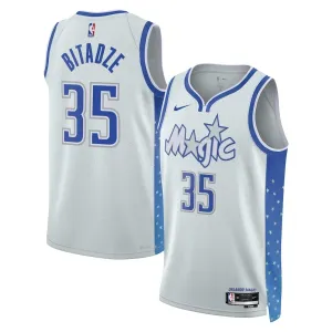 Maglia Orlando Magic Goga Bitadze City Edition 2025-26 Swingman Bianco - Uomo