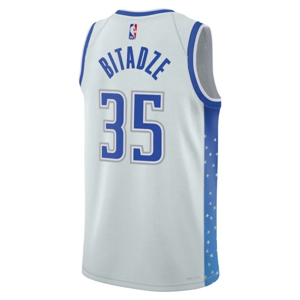 Maglia Orlando Magic Goga Bitadze City Edition 2025-26 Swingman Bianco - Uomo