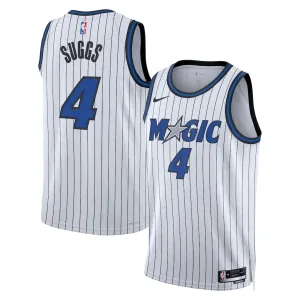 Maglia Orlando Magic Jalen Suggs Association Edition 2025-26 Swingman Bianco - Uomo