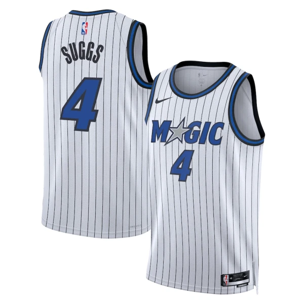 Maglia Orlando Magic Jalen Suggs Association Edition 2025-26 Swingman Bianco - Uomo