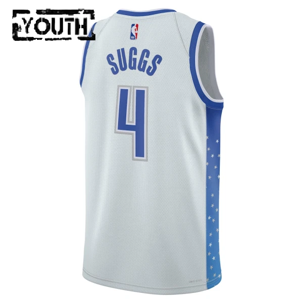 Maglia Orlando Magic Jalen Suggs City Edition 2025-26 Swingman Bianco - Bambino