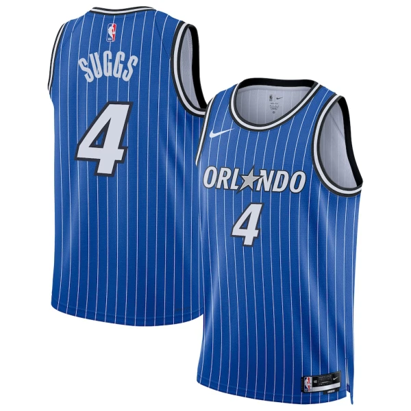 Maglia Orlando Magic Jalen Suggs Icon Edition 2025-26 Swingman Blu - Uomo