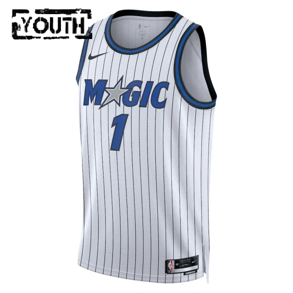 Maglia Orlando Magic Jonathan Isaac Association Edition 2025-26 Swingman Bianco - Bambino