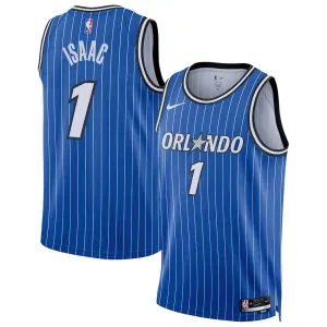 Maglia Orlando Magic Jonathan Isaac Icon Edition 2025-26 Swingman Blu - Uomo
