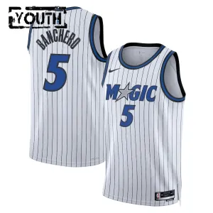 Maglia Orlando Magic Paolo Banchero Association Edition 2025-26 Swingman Bianco - Bambino