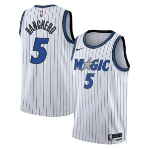 Maglia Orlando Magic Paolo Banchero Association Edition 2025-26 Swingman Bianco - Uomo