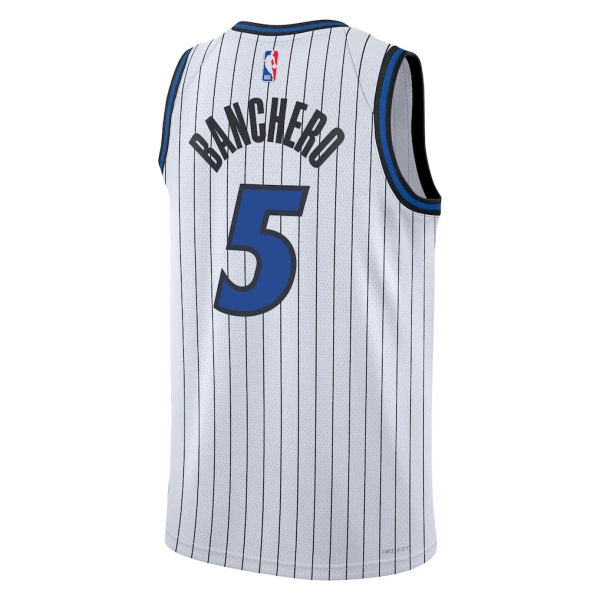 Maglia Orlando Magic Paolo Banchero Association Edition 2025-26 Swingman Bianco - Uomo