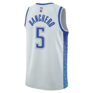 Maglia Orlando Magic Paolo Banchero City Edition 2025-26 Swingman Bianco - Uomo