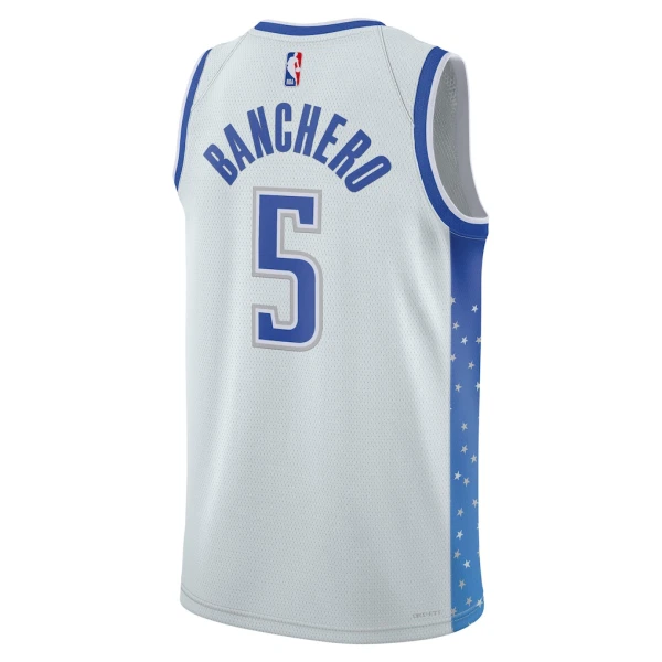 Maglia Orlando Magic Paolo Banchero City Edition 2025-26 Swingman Bianco - Uomo