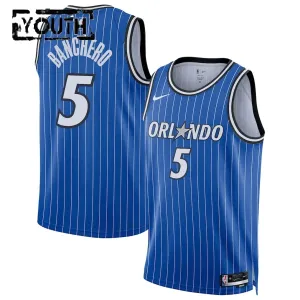 Maglia Orlando Magic Paolo Banchero Icon Edition 2025-26 Swingman Blu - Bambino