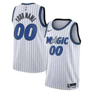 Maglia Orlando Magic Personalizzata Association Edition 2025-26 Swingman Bianco - Uomo