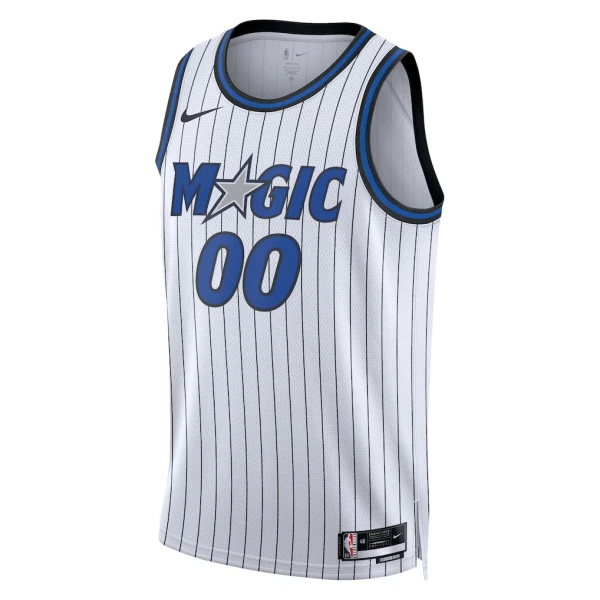 Maglia Orlando Magic Personalizzata Association Edition 2025-26 Swingman Bianco - Uomo