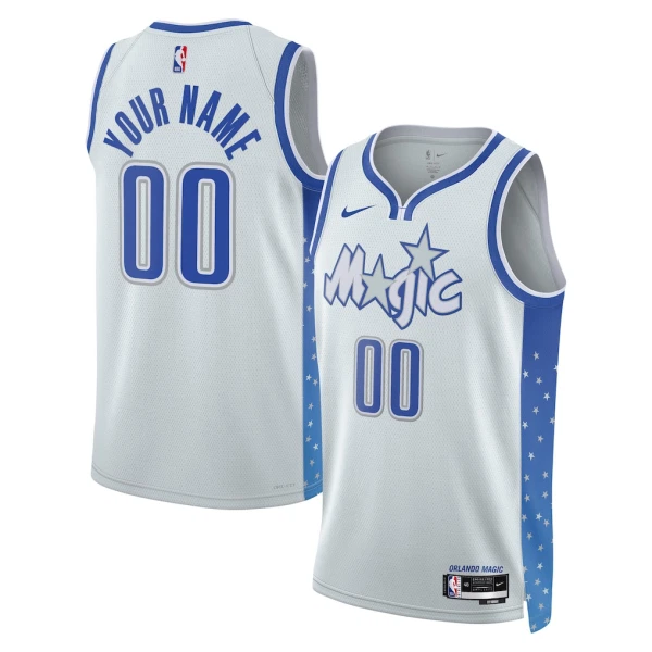 Maglia Orlando Magic Personalizzata City Edition 2025-26 Swingman Bianco - Uomo