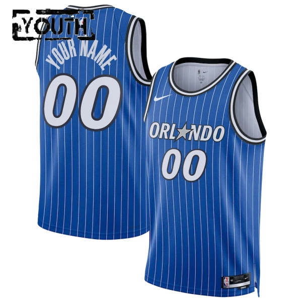 Maglia Orlando Magic Personalizzata Icon Edition 2025-26 Swingman Blu - Bambino