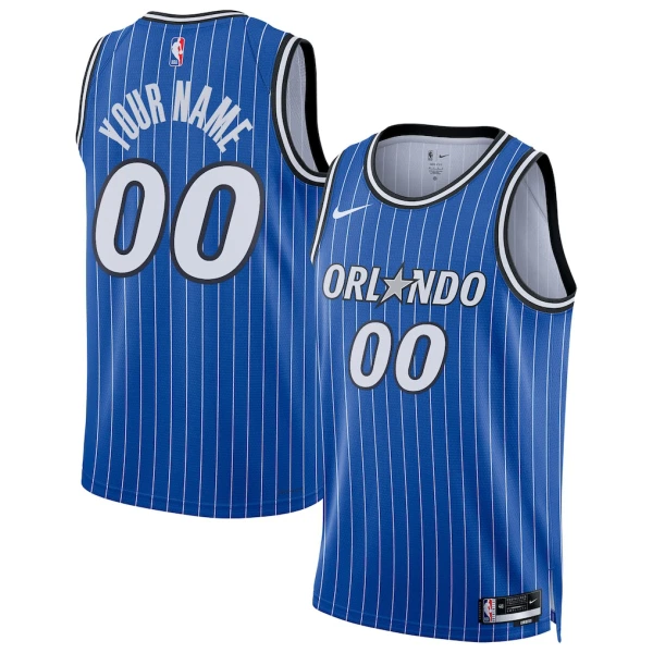 Maglia Orlando Magic Personalizzata Icon Edition 2025-26 Swingman Blu - Uomo