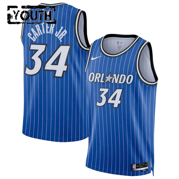 Maglia Orlando Magic Wendell Carter JR Icon Edition 2025-26 Swingman Blu - Bambino