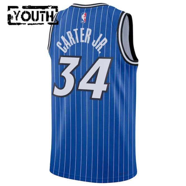 Maglia Orlando Magic Wendell Carter JR Icon Edition 2025-26 Swingman Blu - Bambino