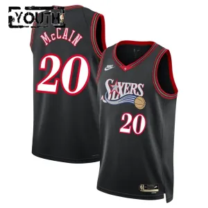 Maglia Philadelphia 76ers Jared Mccain Classic Edition 2025-26 Swingman Nero - Bambino