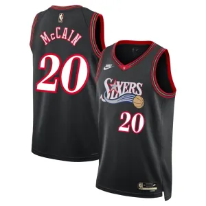 Maglia Philadelphia 76ers Jared Mccain Classic Edition 2025-26 Swingman Nero - Uomo