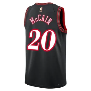 Maglia Philadelphia 76ers Jared Mccain Classic Edition 2025-26 Swingman Nero - Uomo