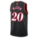 Maglia Philadelphia 76ers Jared Mccain Classic Edition 2025-26 Swingman Nero - Uomo