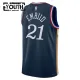 Maglia Philadelphia 76ers Joel Embiid City Edition 2025-26 Swingman Navy - Bambino