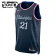 Maglia Philadelphia 76ers Joel Embiid City Edition 2025-26 Swingman Navy - Bambino