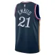 Maglia Philadelphia 76ers Joel Embiid City Edition 2025-26 Swingman Navy - Uomo