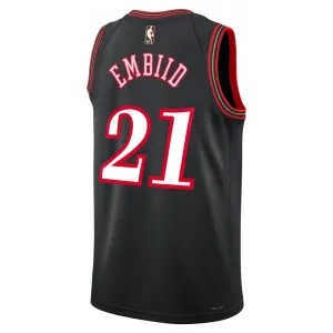 Maglia Philadelphia 76ers Joel Embiid Classic Edition 2025-26 Swingman Nero - Uomo