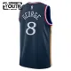Maglia Philadelphia 76ers Paul George City Edition 2025-26 Swingman Navy - Bambino