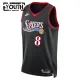 Maglia Philadelphia 76ers Paul George Classic Edition 2025-26 Swingman Nero - Bambino