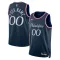 Maglia Philadelphia 76ers Personalizzata City Edition 2025-26 Swingman Navy - Uomo